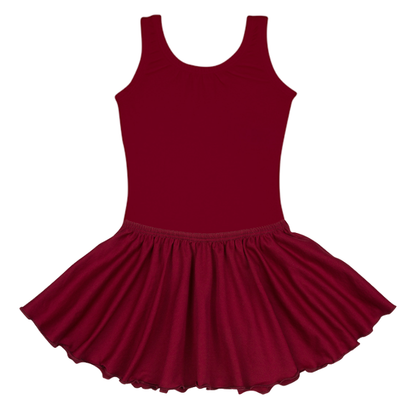 Burgundy Tank Leotard for Toddler & Girls