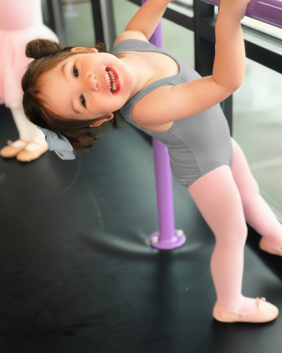 Gray Tank Style Leotard
