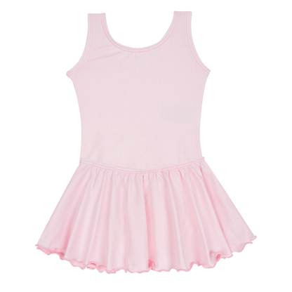 Light Pink Tank Leotard for Ballet and Gymnastics