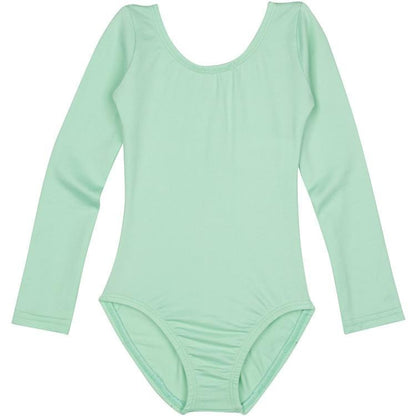Mint Green Long Sleeve Leotard